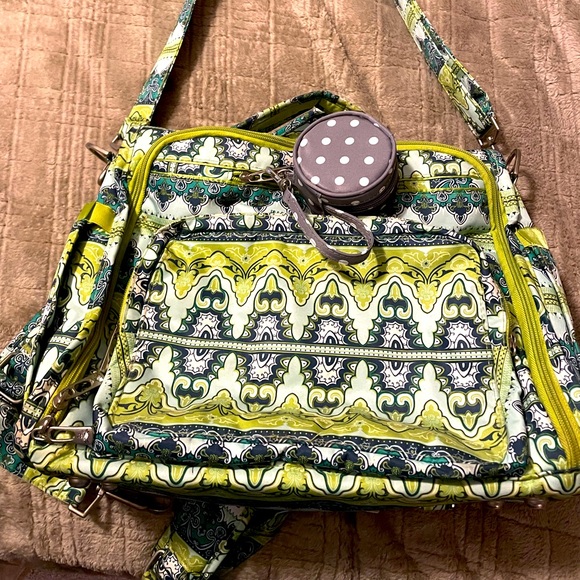 JuJuBe BFF Paisley Retired Print Diaper Bag
